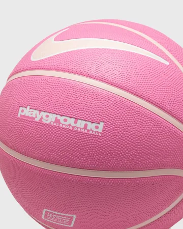 М'яч баскетбольний Nike EVERYDAY PLAYGROUND 8 P DEFLATED PLAYFUL PINK/PINK FOAM/білий/рожевий розмір 5 N.100.4498.621.05 Оригінал