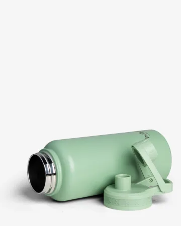 Бутылка для воды металлическая с двойной вакуумной изоляцией Bohtal Insulated Sports Bottle 960 мл Green