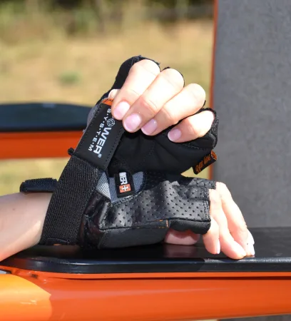 Рукавички для фітнесу Power System PS-2500 Power Plus Black/Grey - M