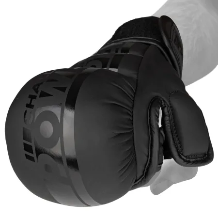 Рукавиці для MMA PowerPlay PP_3033 Ultra Matt чорні XL