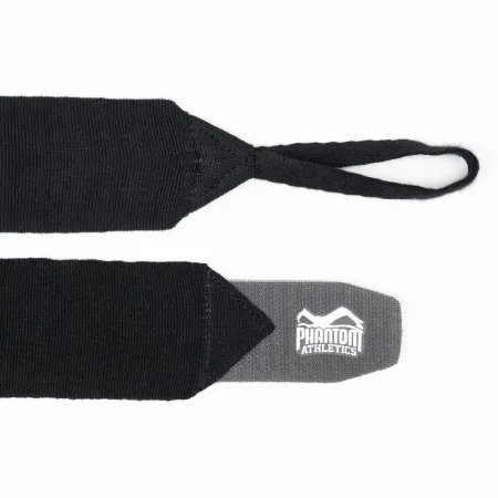 Бинти для боксу Phantom Impact Black 400cm. (4 м.)
