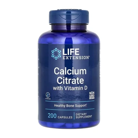 Calcium Citrate with Vitamin D - 200 капсул