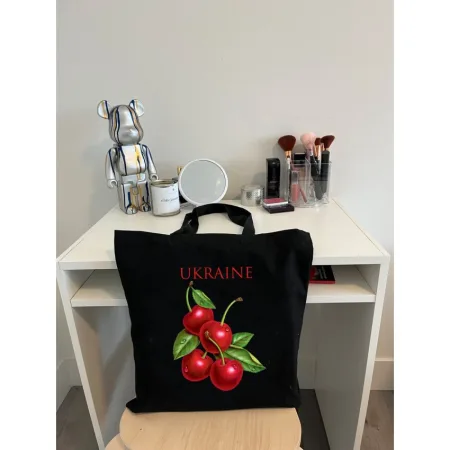 Екошопер BookOpt ВК4078 Ukraine Вишенька, Чорний