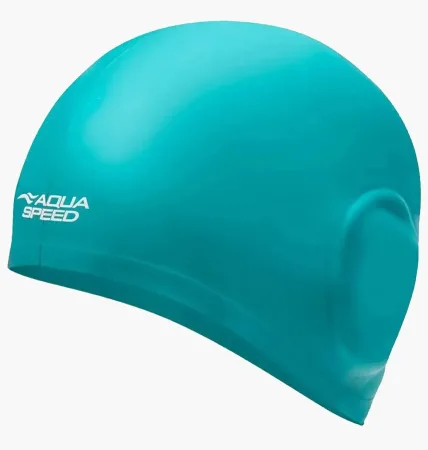 Шапка для плавання Aqua Speed EAR CAP VOLUME 61505 бірюзовий універсальний 284-11 (оригінал)