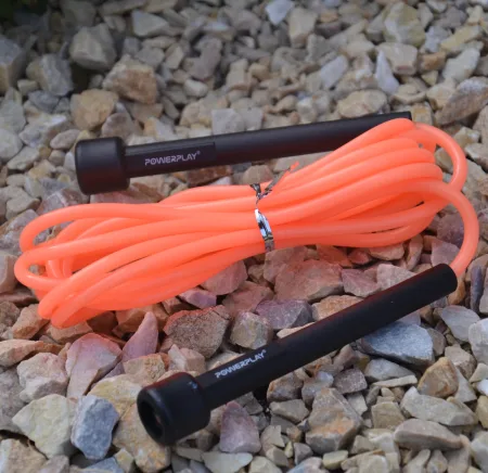 Скакалка PowerPlay 4201 Basic Jump Rope Помаранчева 2,8 m.