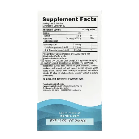 Ultimate Omega 2 X D3 - 60 софтгель