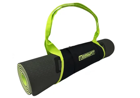 Сумка-переноска EasyFit для йога-килимка салатова