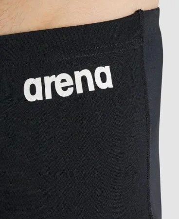 Плавки боксери для чоловіків Arena TEAM SWIM LOW WAIST SHORT SOLI Чорні 004775 550 Оригінал 90