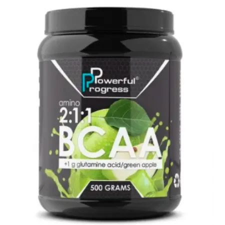 BCAA 2:1:1 + Glutamine - 500 г Яблуко