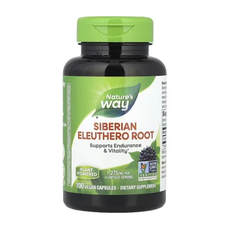 Siberian Eleuthero - 100 capsules