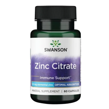 Zinc Citrate 50 мг - 60 капсул