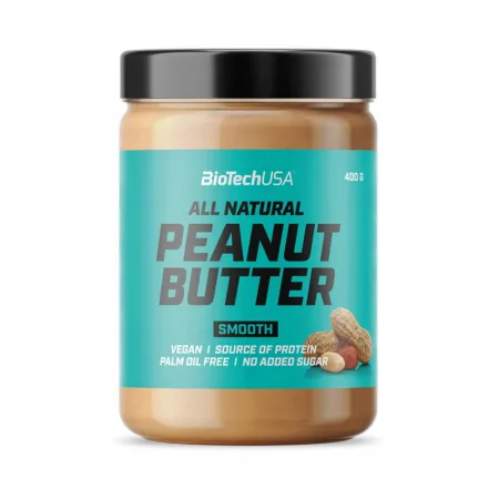 All Natural Peanut Butter - 400 г Гладкий