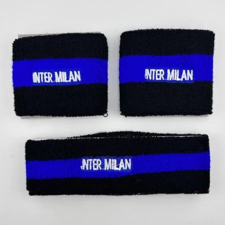 Набір напульсник та пов'язка на голову Inter Milan