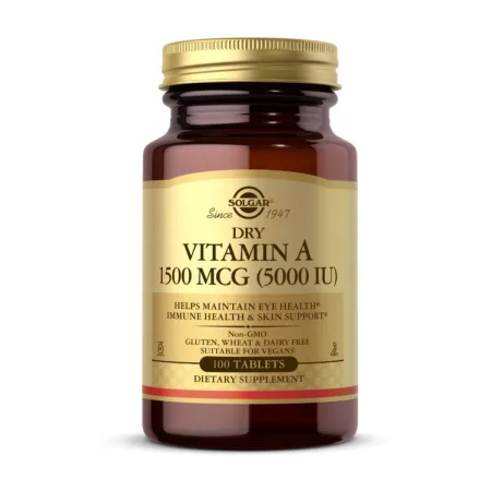 Dry Vitamin A-1500 мкг 5000 IU - 100 таблеток