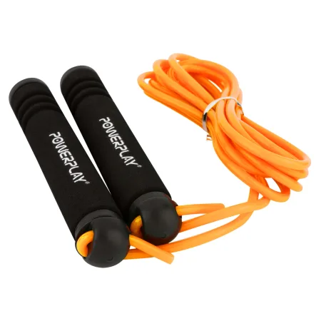 Скакалка PowerPlay 4205 класичний Plus Jump Rope помаранчева 2,7 m.