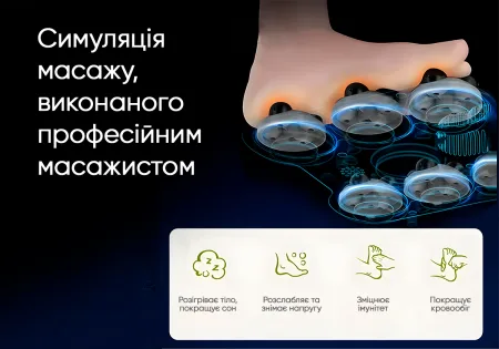 Массажная ванна для ног EasyFit с подогревом, массажер для стоп электрический