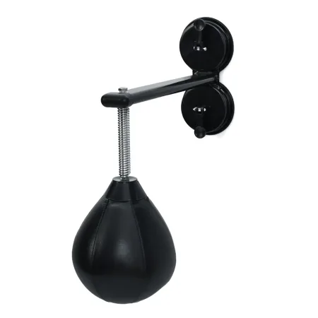 Настінна пневматична боксерська груша Чорний-червоний