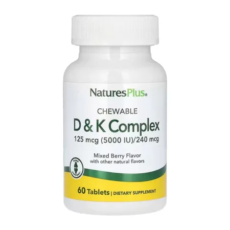 VIT D & K Complex 125 мкг 5000 IU/ 240 мкг - 60 таблеток