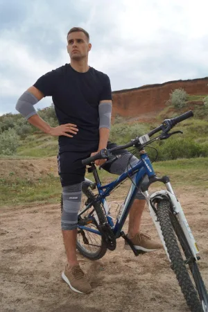 Наколінники Power System PS-6002 Knee Support Grey пара - M