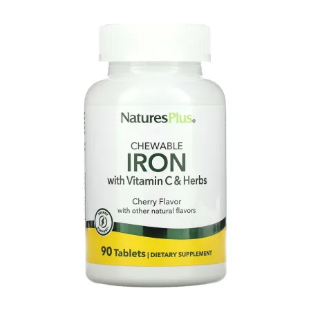 Iron 27 мг with Vitamin C Herbs - 90 таблеток