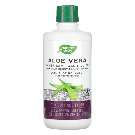 Aloe Vera Gel & Juice (Berry) - 1 л (Best Before 04,26)