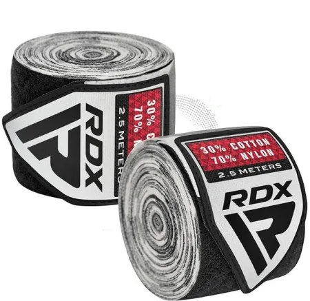 Бинти для боксу RDX Hand Wraps CAMO Grey (2,5 м.)