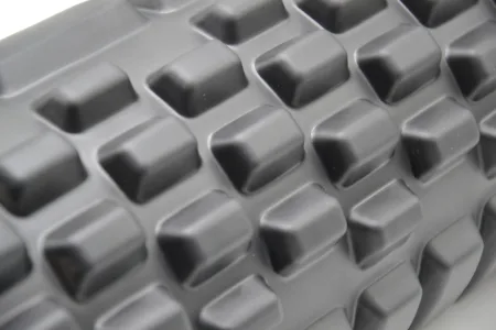 Масажний ролик роллер Power System PS-4050 Fitness Foam Roller чорний/помаранчевий 33x15 см.