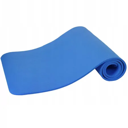 Килимок для йоги та фітнесу Power System PS-4017 NBR Fitness Yoga Mat Plus синій 180 х61 х1