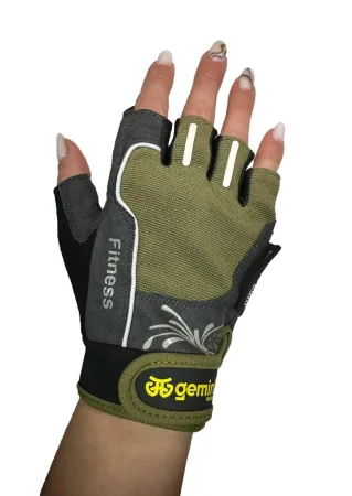 Рукавички для фітнесу M - Хакі