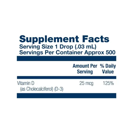 Vitamin D-3 25 мкг - 14,8 мл