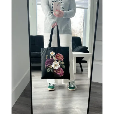 Екошопер Bookopt BK4109 Florar dream чорний