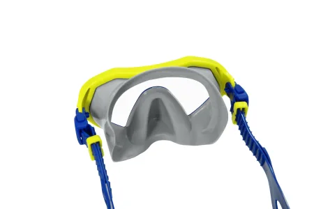 Маска для плавання BESTWAY 7+ 22049 синій-жовтий