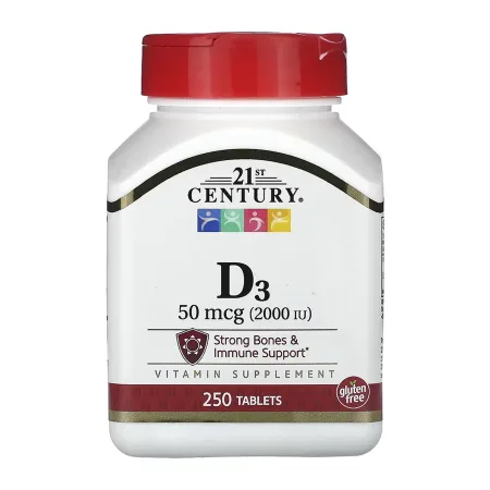 D3 50 мкг (2000 IU) - 250 таблеток