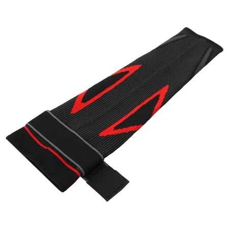 Бандаж эластичный удлиненный компрессионный на голень и колено с фиксирующим ремнем Knee compression sleeve SIBOTE 1 шт