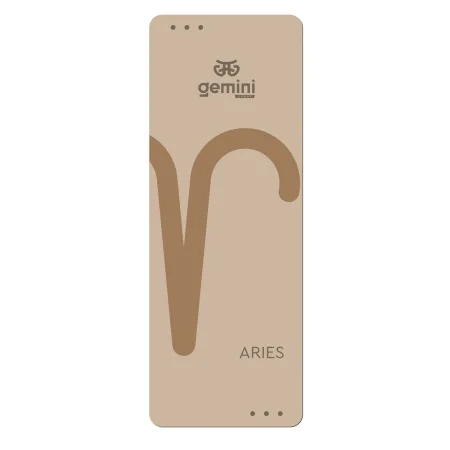 Килимок для йоги каучуковий поліуретан Pro Zodiac ARIES Sport Pro овен 183 см*68 см*5 мм