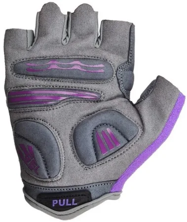 Велорукавички женские PowerPlay 5277 А фиолетовые XS