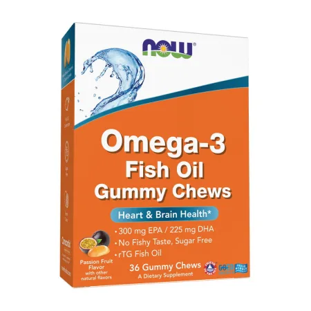 Omega-3 Fish Oil Gummy Chews 36 gummy chews Маракуя