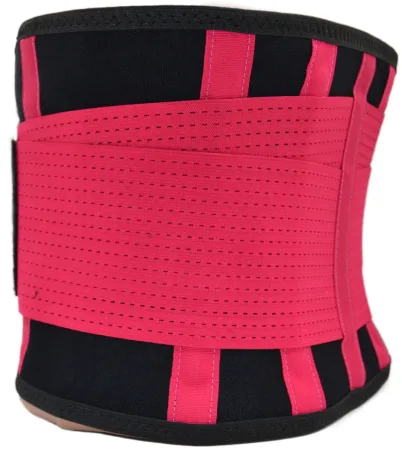 Пояс компресійний MadMax MFA-277 Slimming belt Black/rubine red L