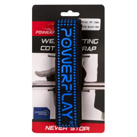 Лямки для тяги PowerPlay 7064 чорно сині