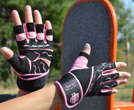 Рукавички для фітнесу Power System PS-2720 Rebel Girl жіночі Pink - S