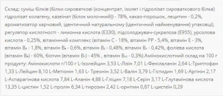 Whey Protein MIX - 1 кг шоколадний кокос