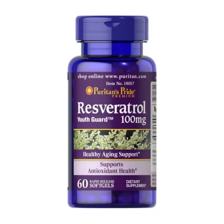 Resveratrol 100 мг - 60 софтгель