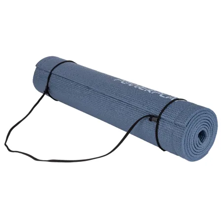 Килимок для йоги та фітнесу PowerPlay 4010 PVC Yoga Mat темно синій 173x61x0,6