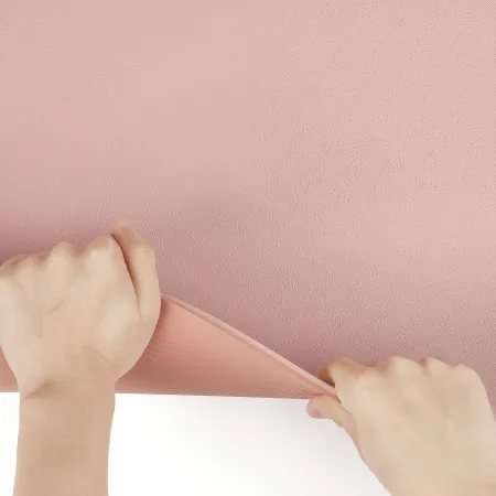 Килимок для фітнесу та йоги Sport TPE+TC 6 мм - нюдовий