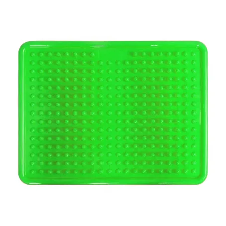 EasyFit Acupoint Orthopedic Foot Massage Mat with Spikes Green