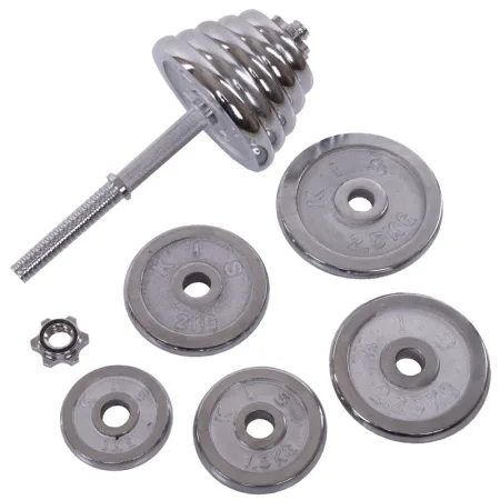 Гантелі розбірні хромовані 2 шт по 20 кг - 2 х 20 кг