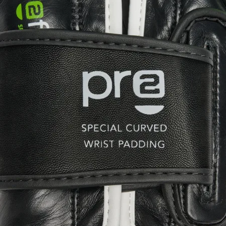 Боксерські рукавиці Leone GN115 PROFESSIONAL 2 Black 16 унцій (бинти 4 м. в комплекті)