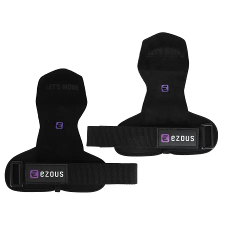 Накладки для підтягувань і тяг POWER GRASP PRO 2.0 EZOUS 2 шт чорний універсальний