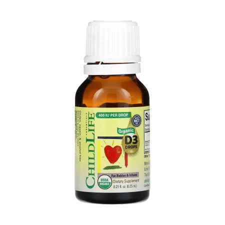 Organic Vitamin D3 Drops - 6,25 мл