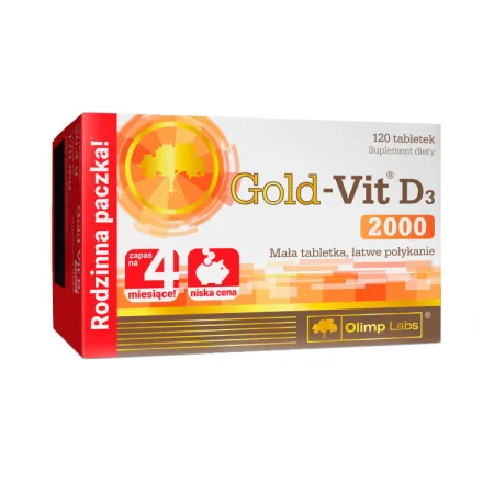 Gold Vit D3 2000 - 120 таблеток
